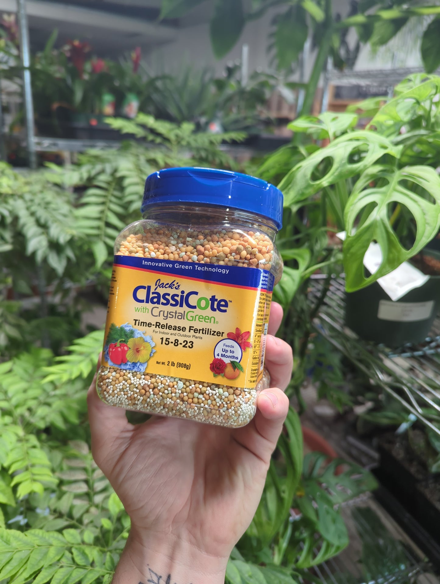 Jacks Classicot CrystalGrn 15-8-23 TimeRelease 2Lb