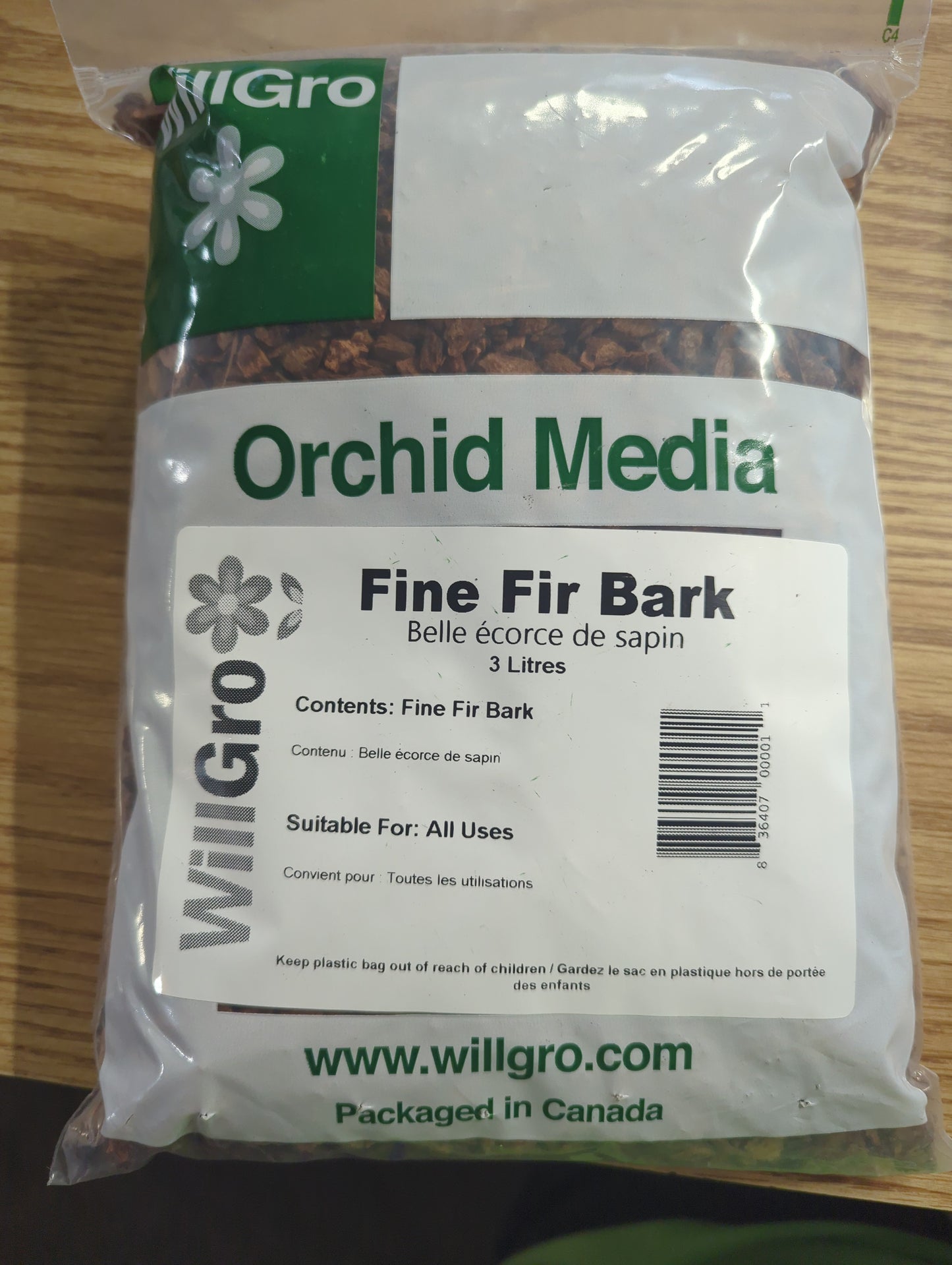 Fine Fir orchid bark 3L