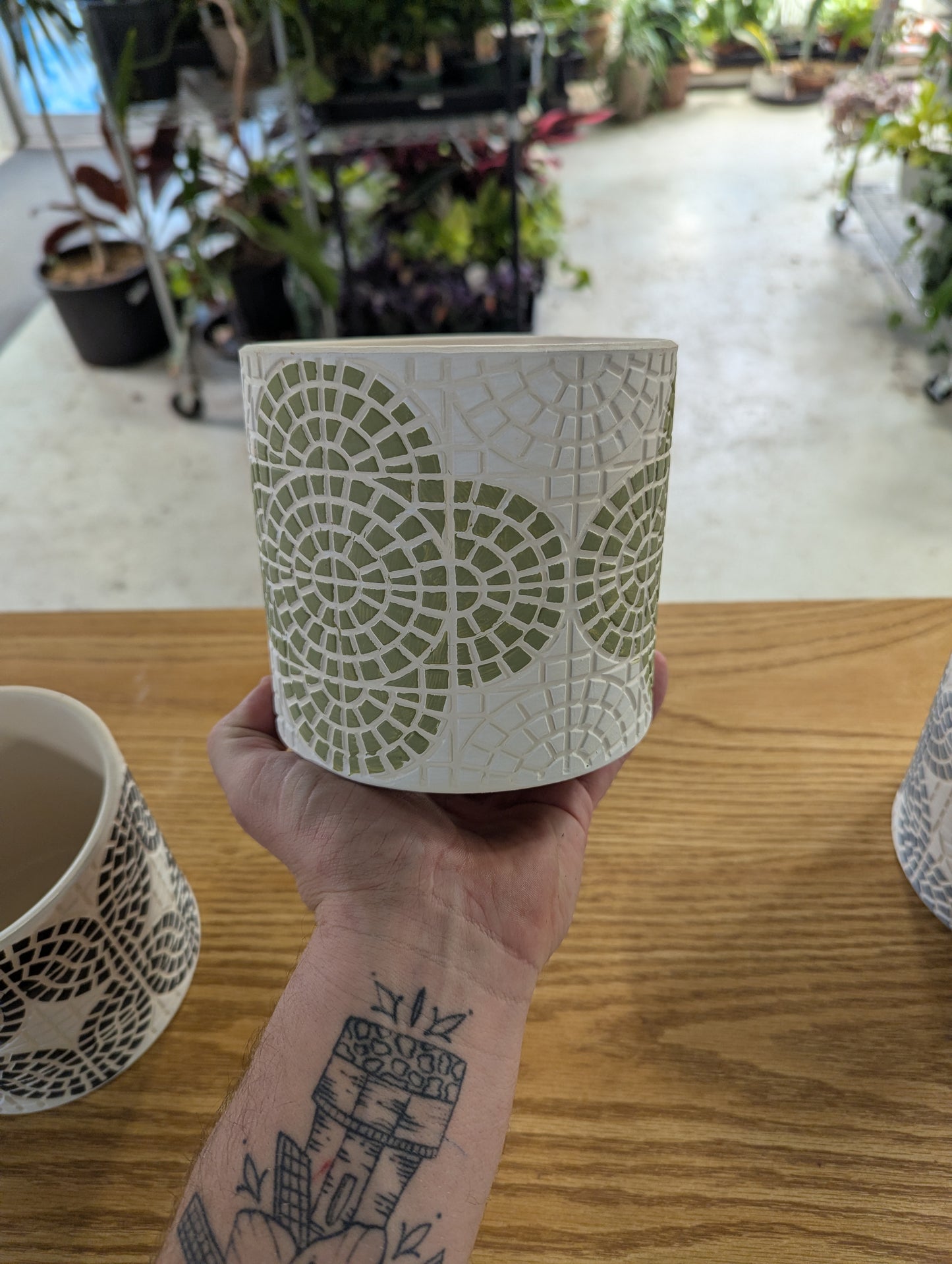 MOROCCO MOSAIC 13.5X12.5CM