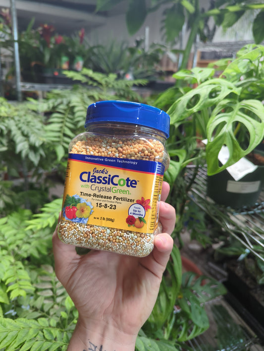 Jacks Classicot CrystalGrn 15-8-23 TimeRelease 2Lb