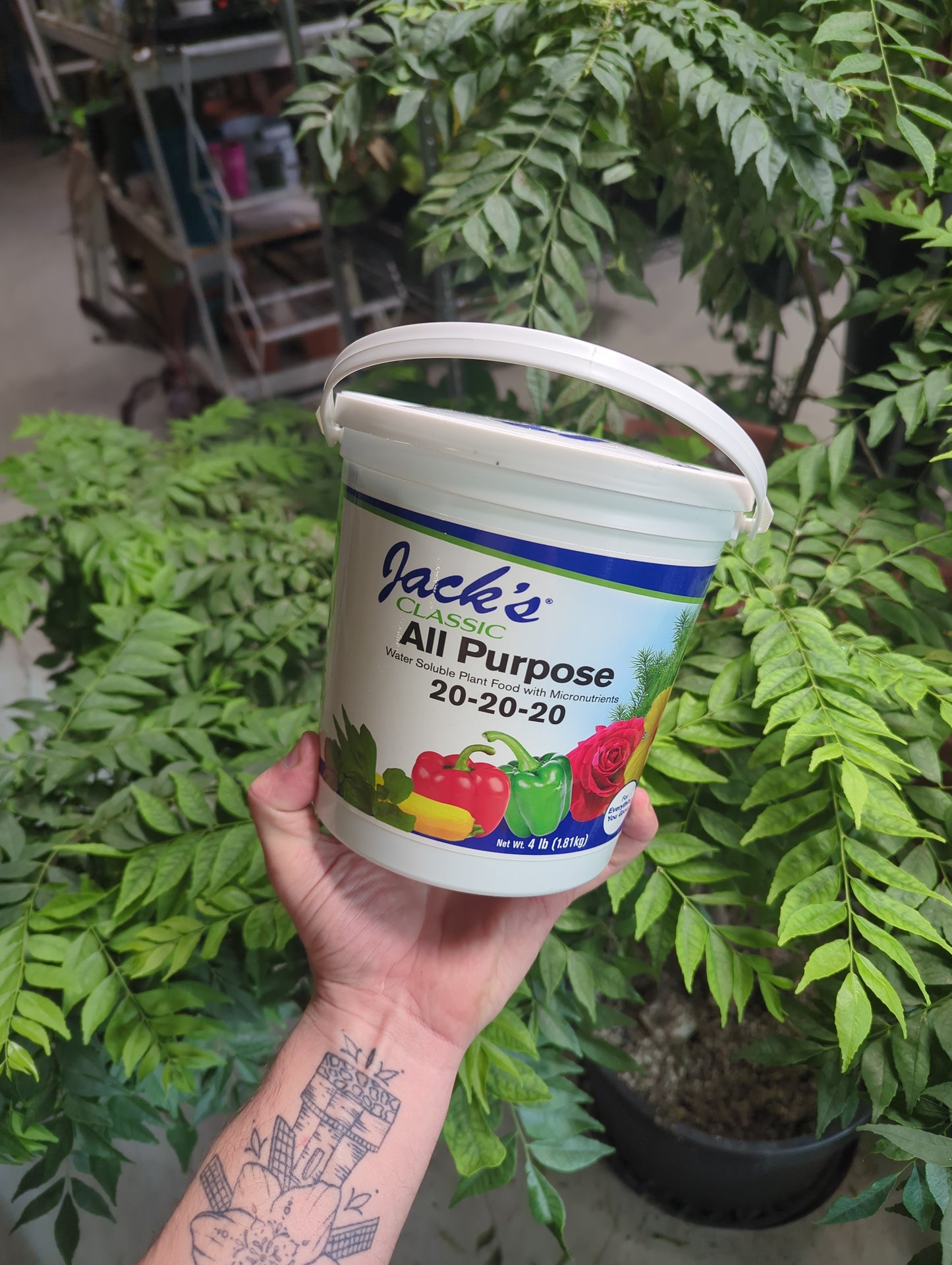 Jack's All Purpose 4LB 20-20-20