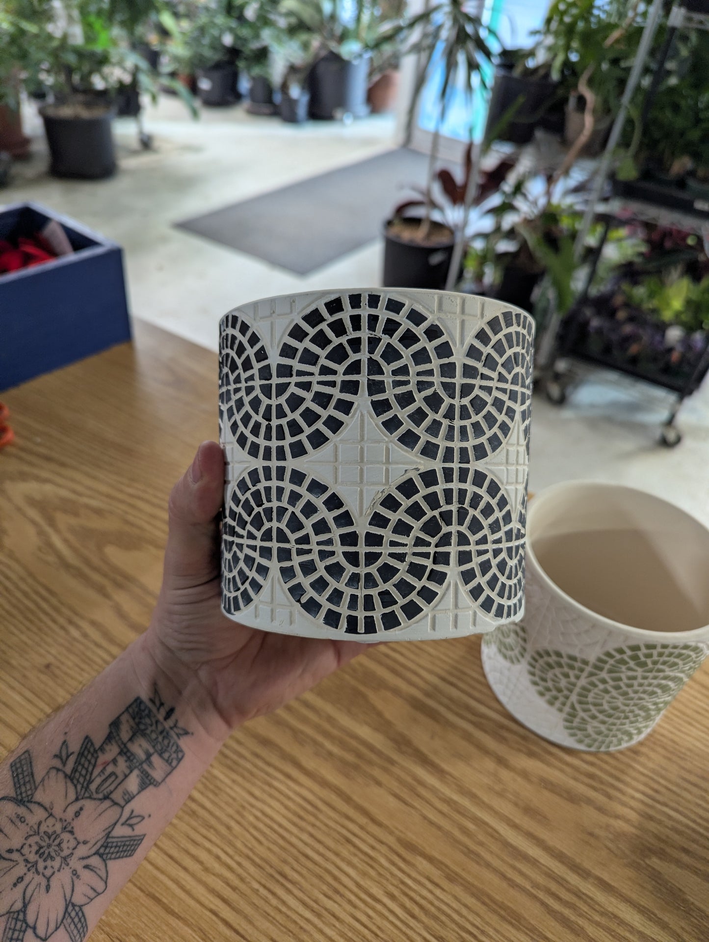 MOROCCO MOSAIC 13.5X12.5CM