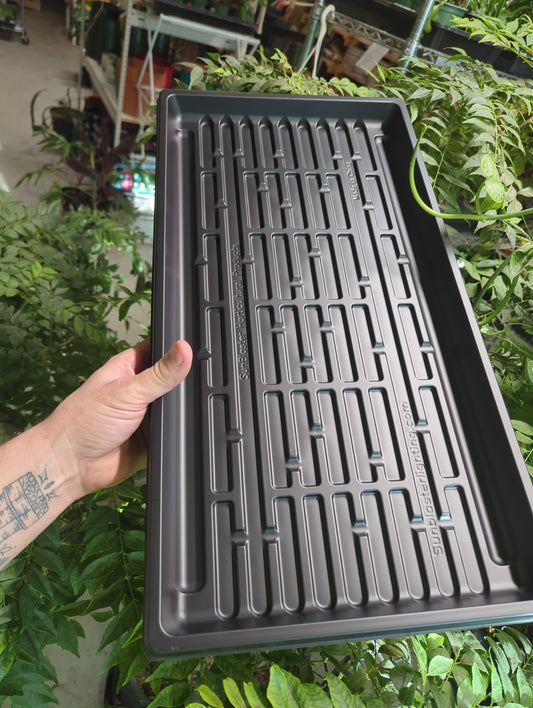 1020 Double Thick 1.25" Deep Microgreen Tray