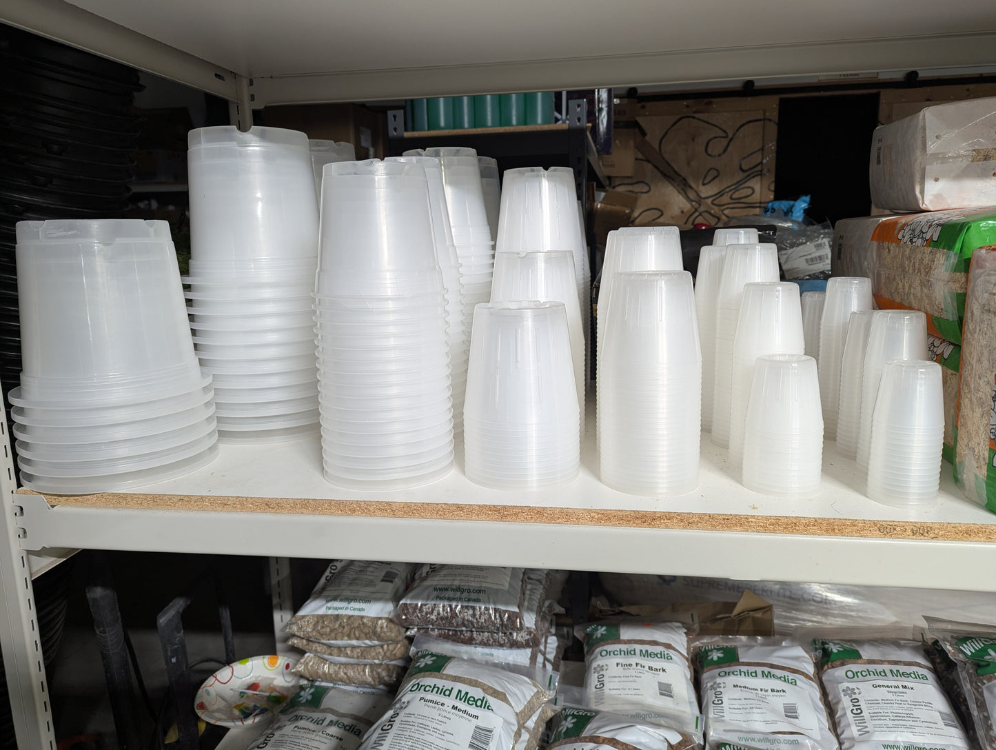 2 3/8'  Round Clear Pot