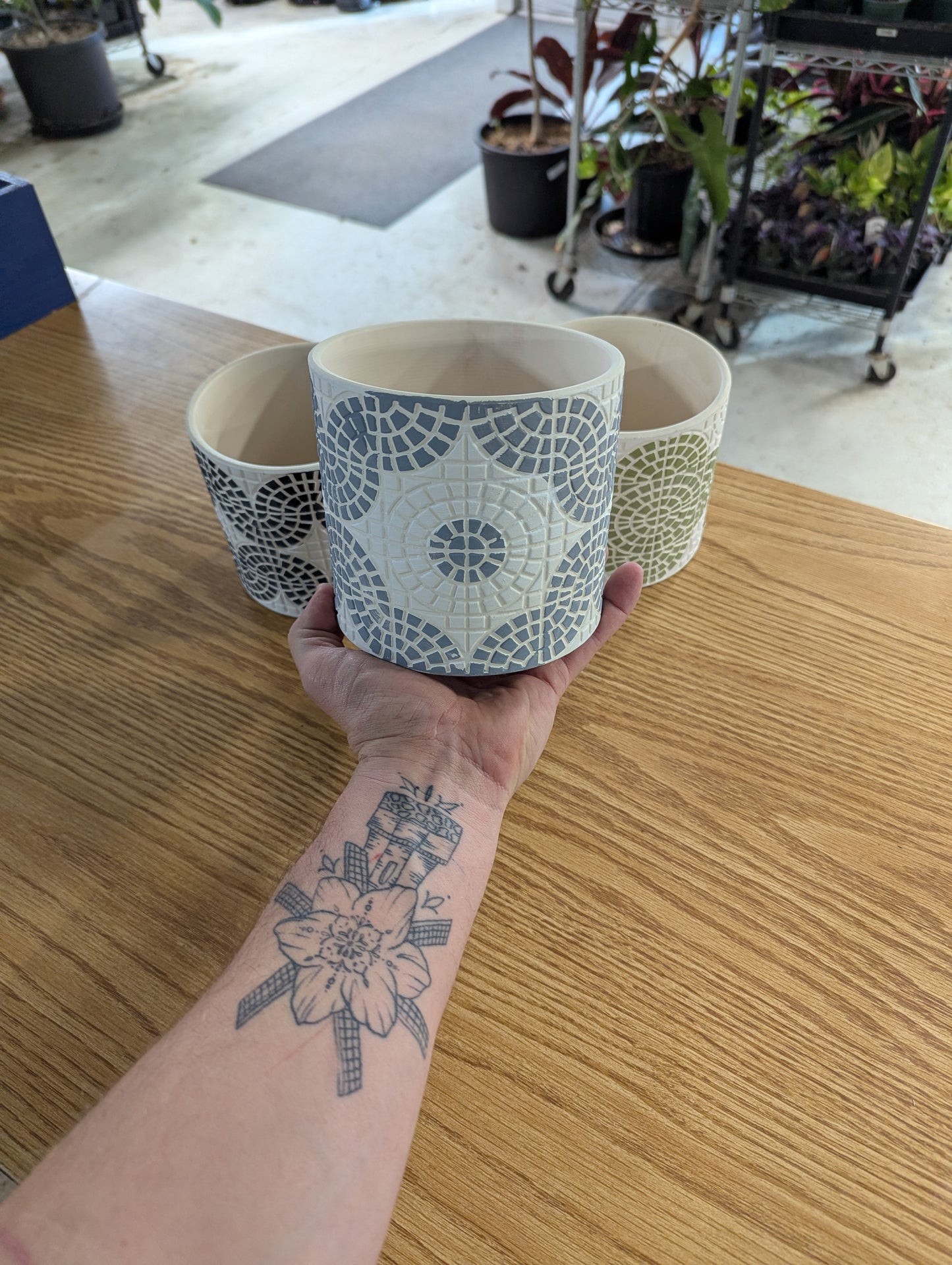 MOROCCO MOSAIC 13.5X12.5CM