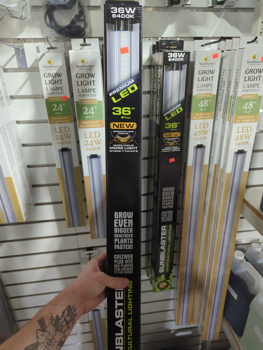 36" SBH PRISMATIC LENS LED 36W HO STRIPLIGHT 6400K