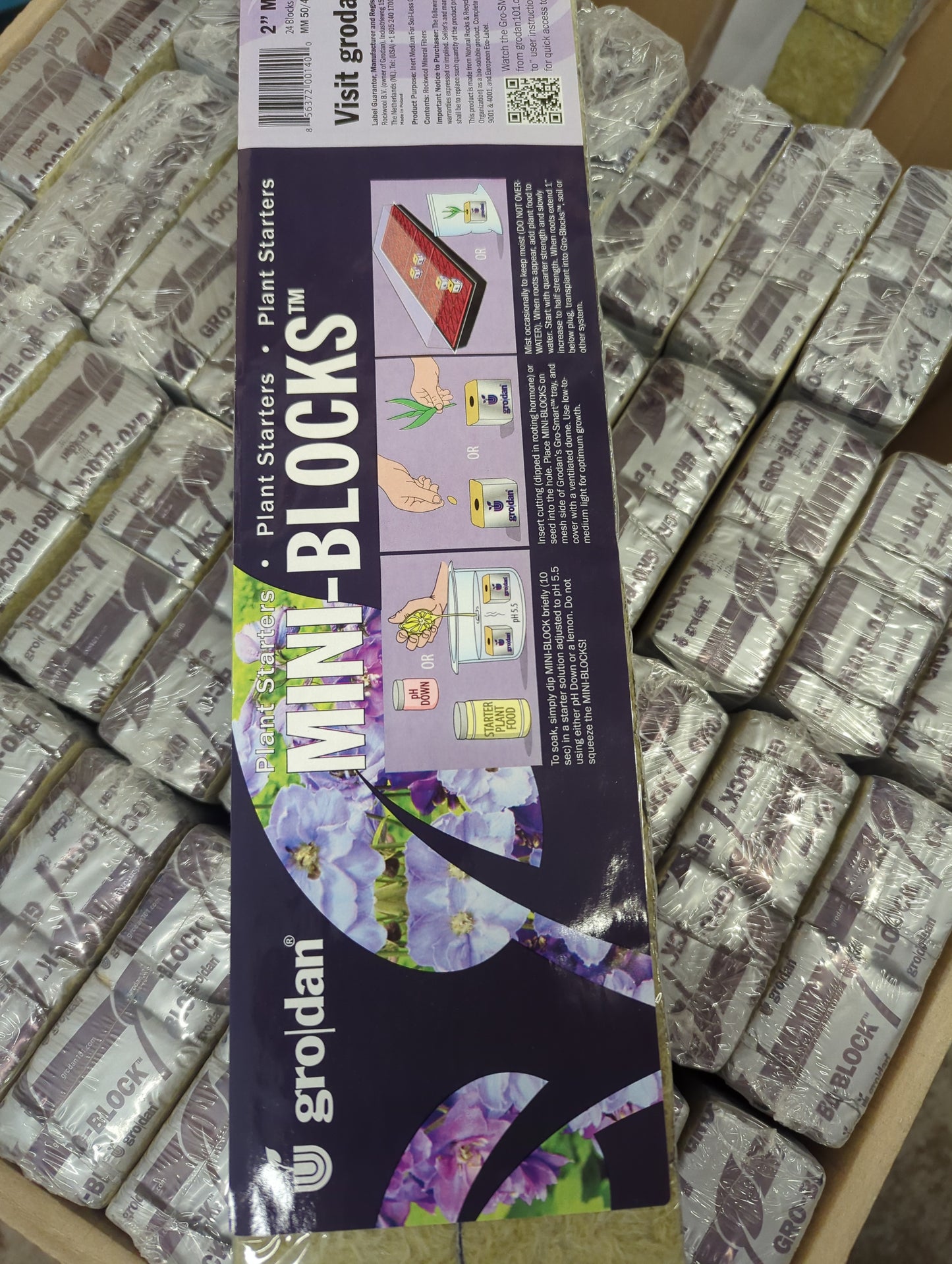 Grodan Mini Starter Blocks 2"