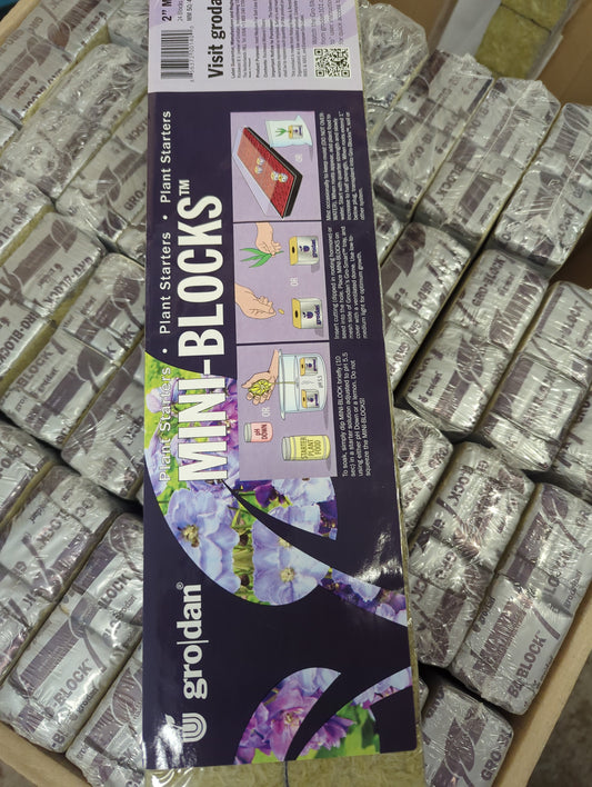 Grodan Mini Starter Blocks 2"